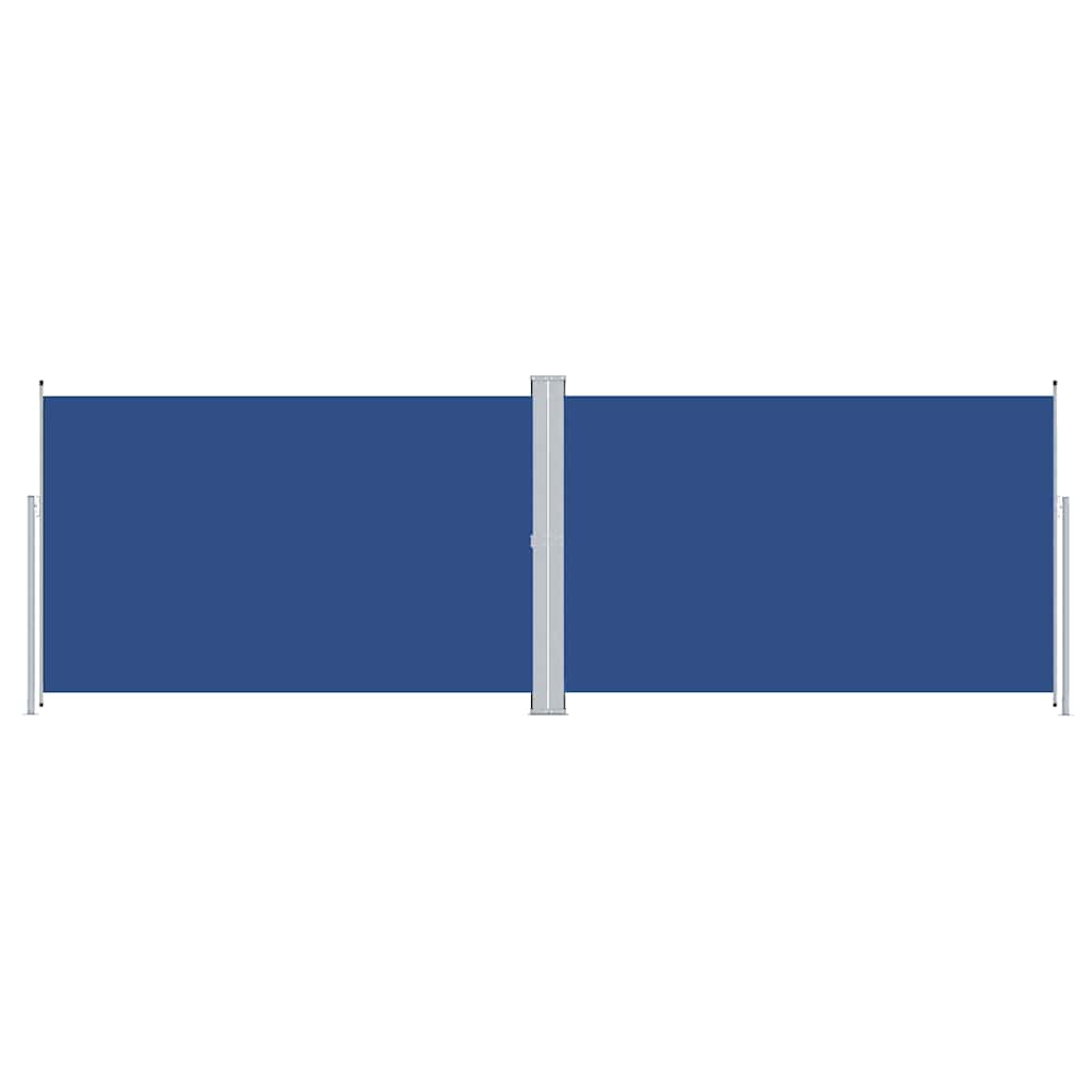 Retractable Side Awning Blue 200x600 cm