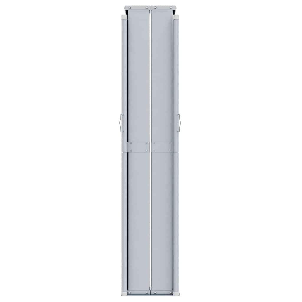 Retractable Side Awning Red 200x600 cm