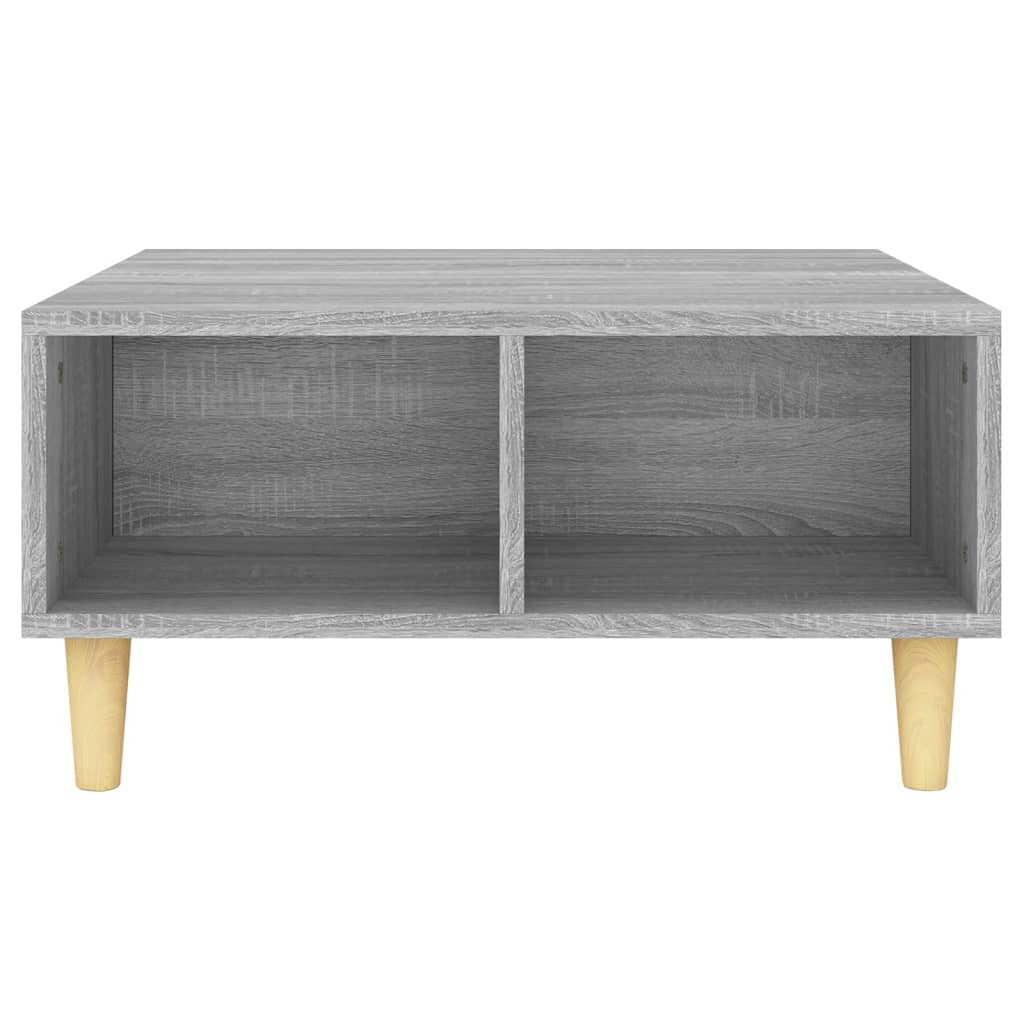 Coffee Table Grey Sonoma 60x60x30 cm Engineered Wood