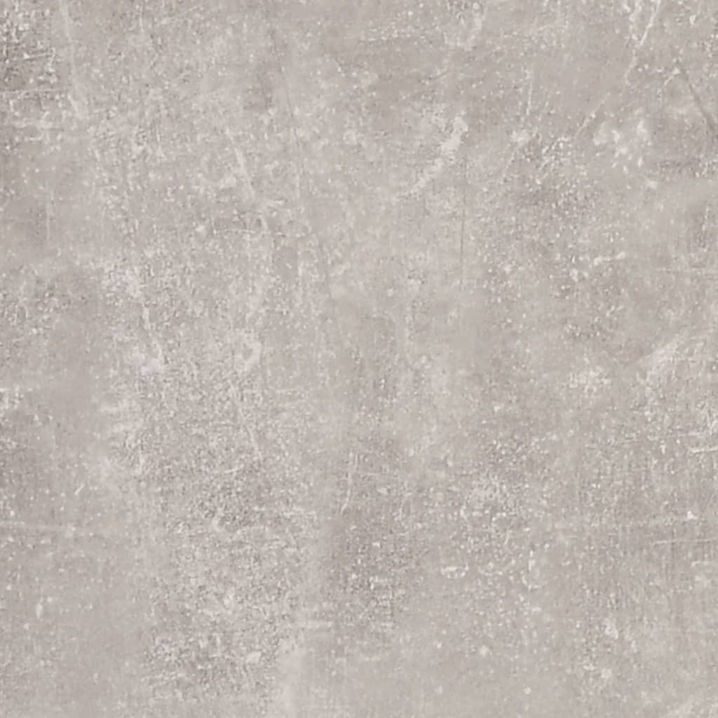 TV Cabinet Concrete Grey 120x40.5x35 cm Engineered Wood