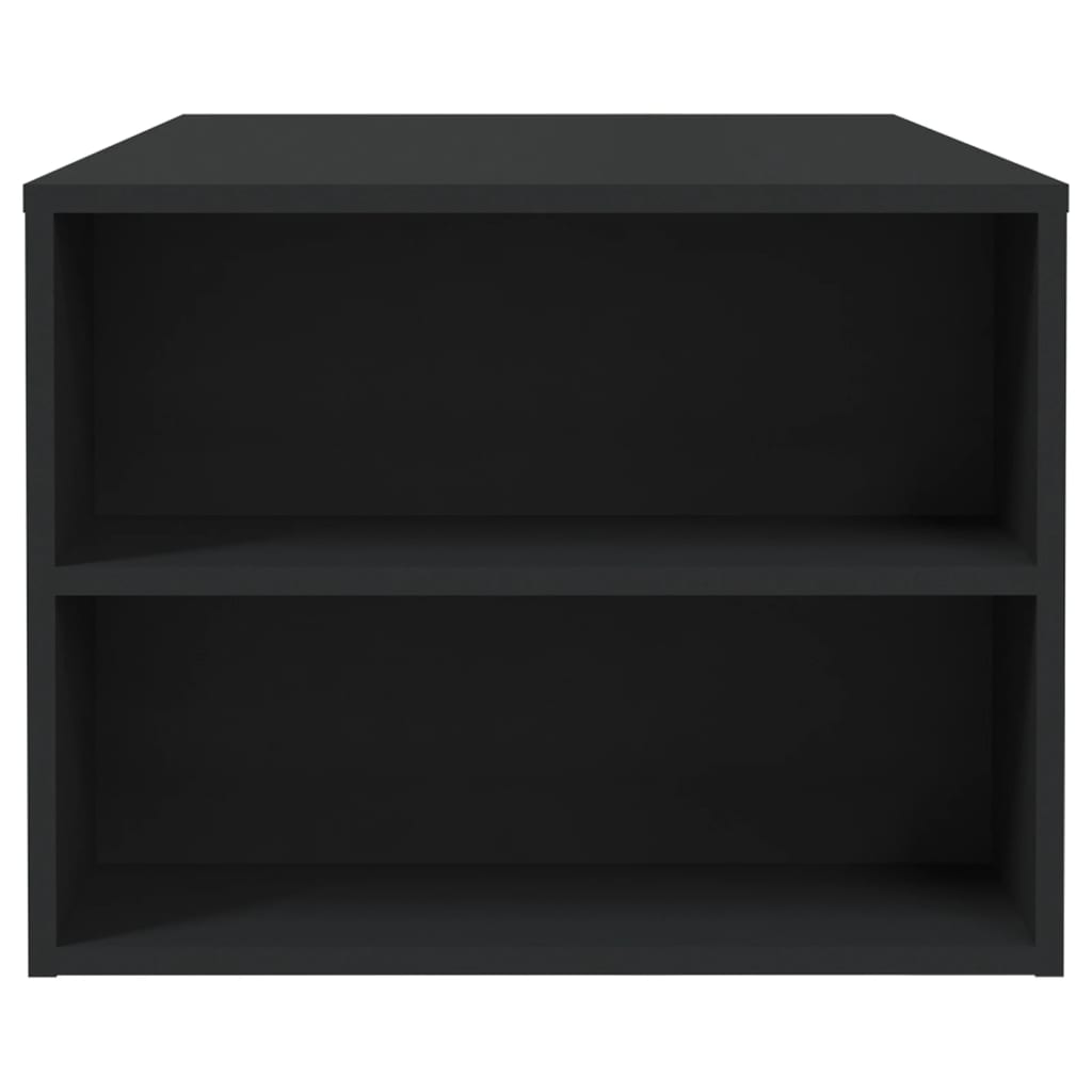 Coffee Table Black 102x55x42 cm Engineered Wood