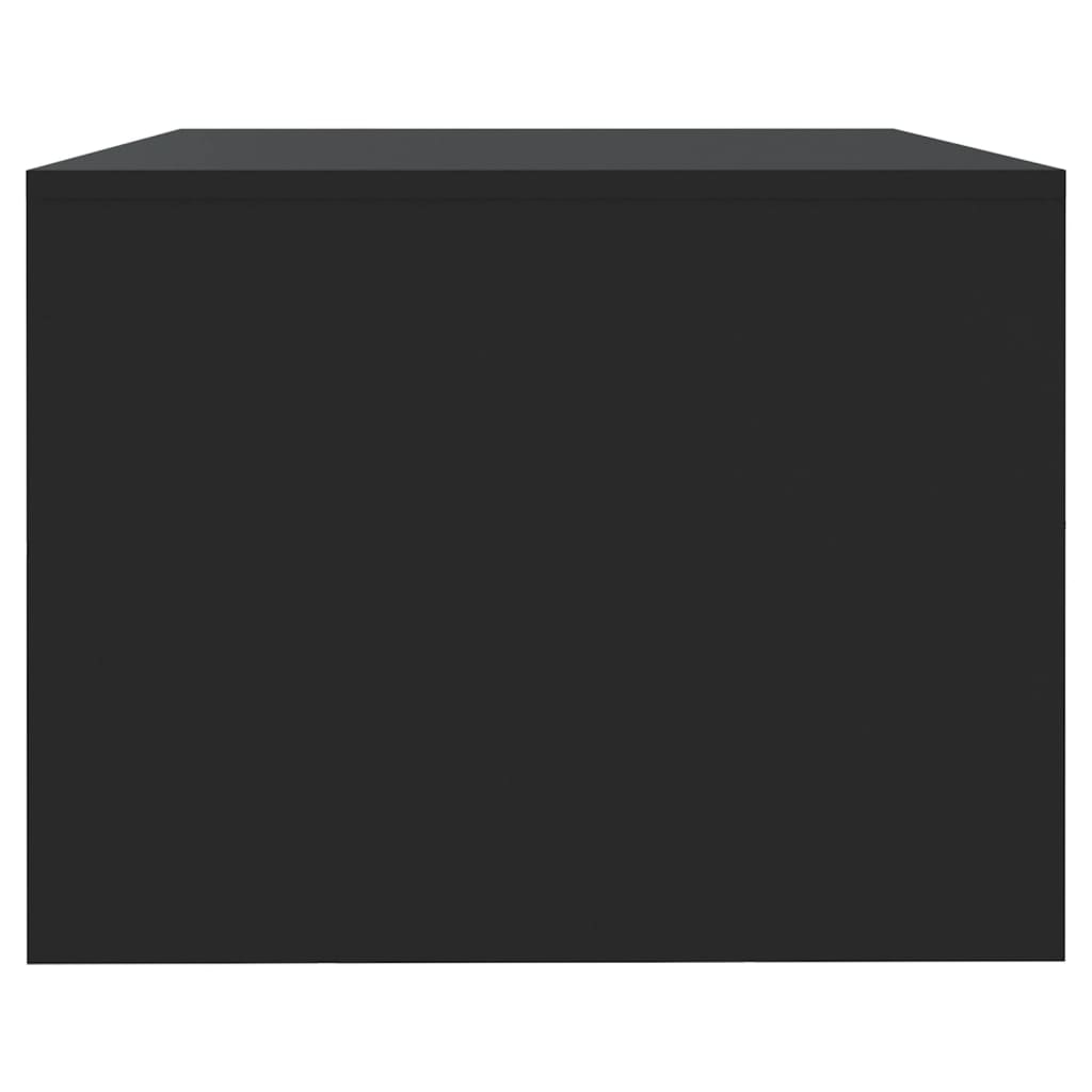 Coffee Table Black 102x55x42 cm Engineered Wood