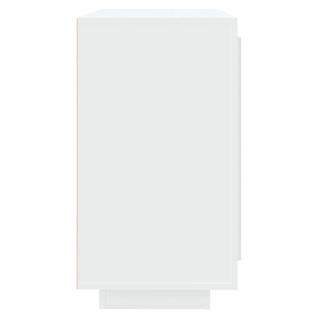 Sideboard White 80x40x75 cm Engineered Wood