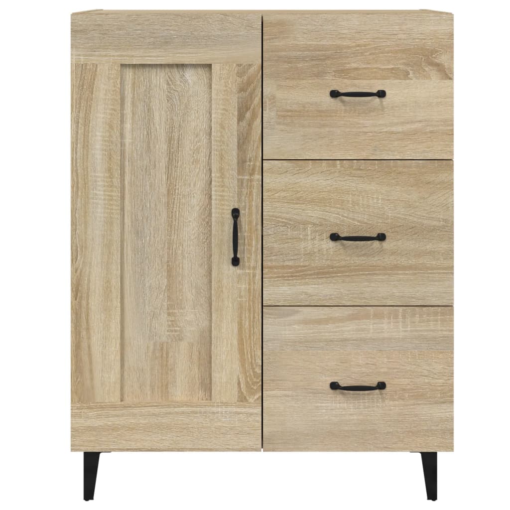 Sideboard Sonoma Oak 69.5x34x90 cm Engineered Wood