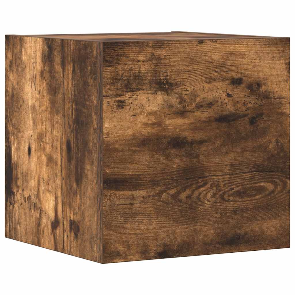 7 Piece TV Cabinet Set Smoked Oak Engineered Wood