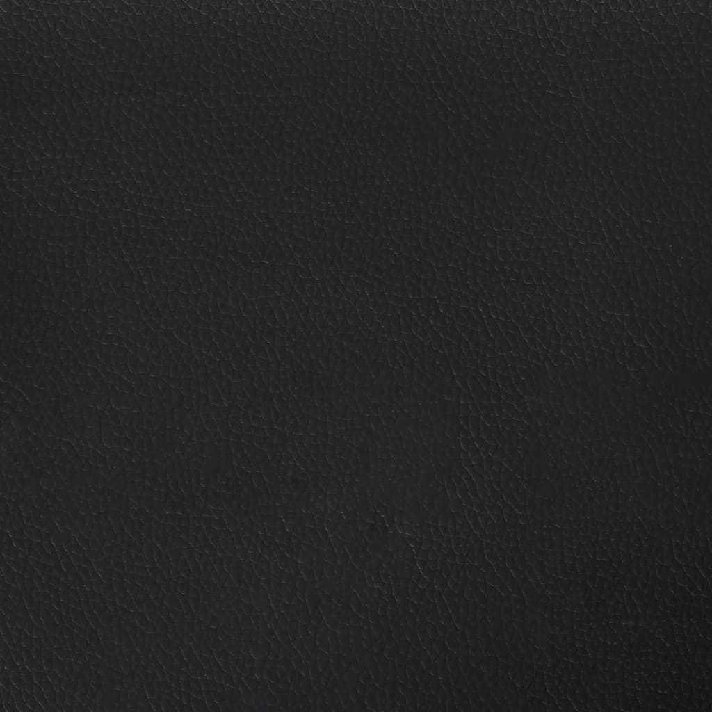 Bed Frame without Mattress Black Super King Faux Leather (UK/IE/FI/NO only)
