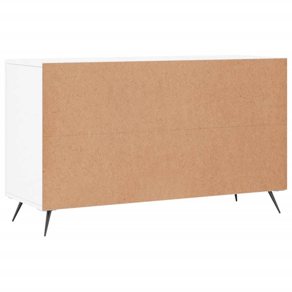 Sideboard White 100x36x60 cm Engineered Wood