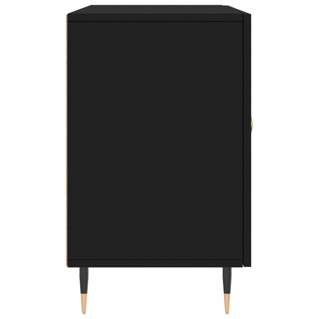 Sideboard Black 100x36x60 cm Engineered Wood
