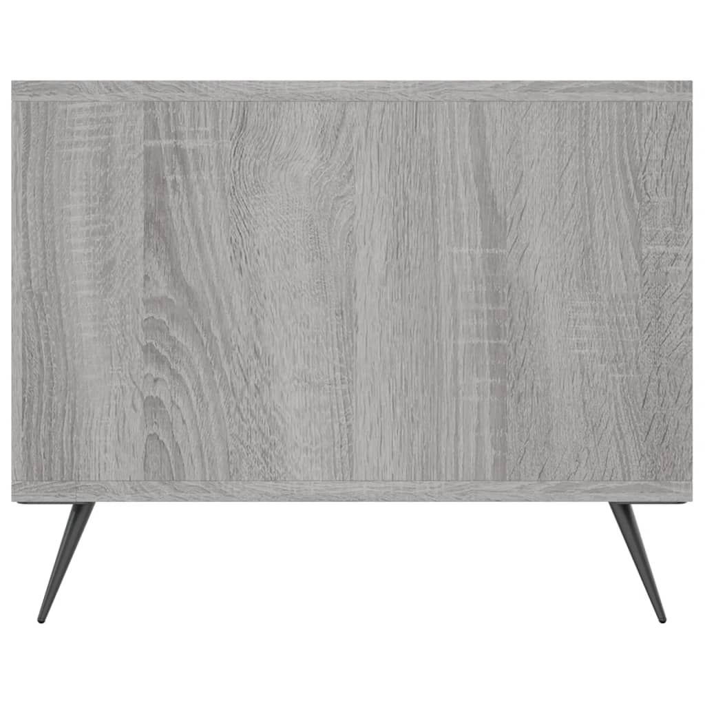 Coffee Table Grey Sonoma 102x50x40 cm Engineered Wood