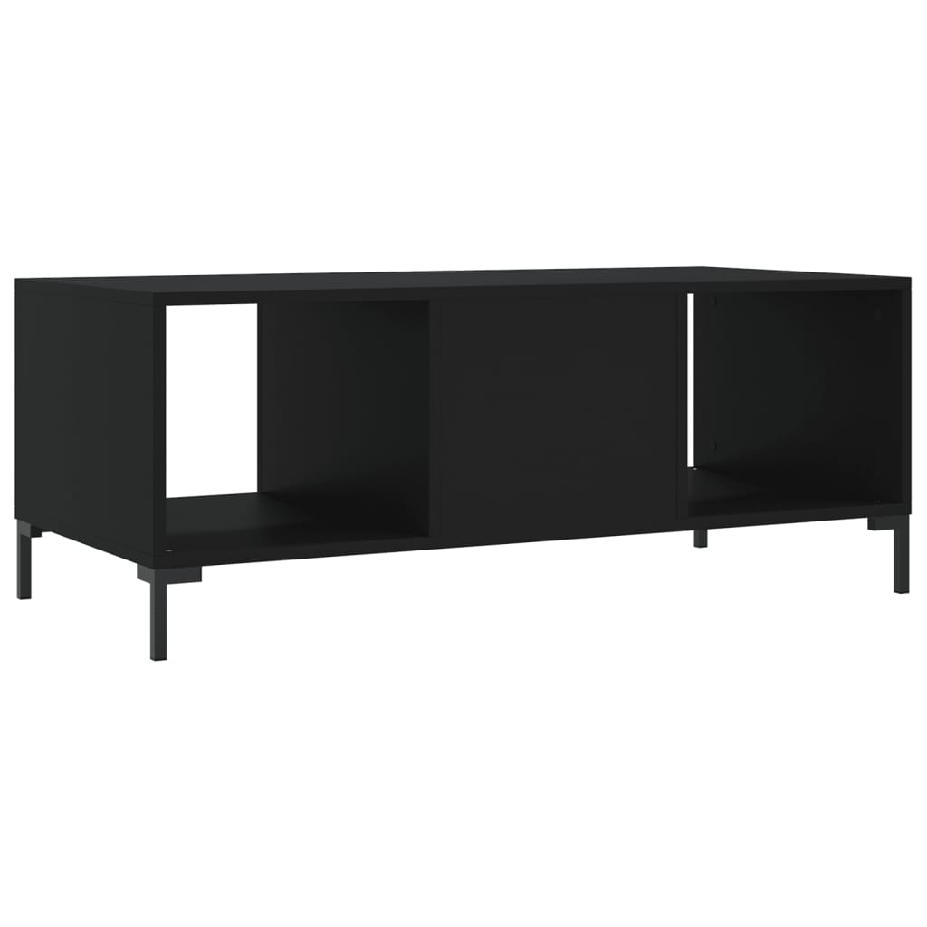 Coffee Table Black 102x50x40 cm Engineered Wood