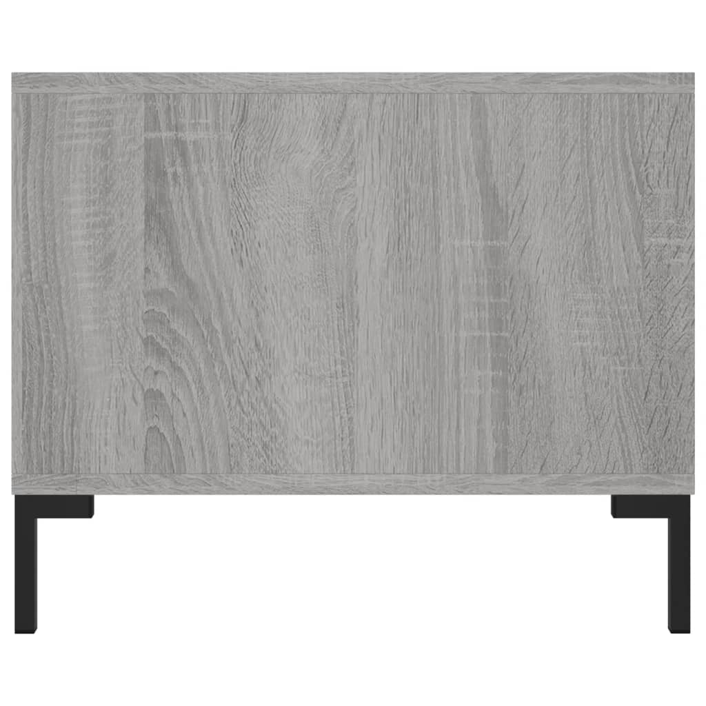 Coffee Table Grey Sonoma 102x50x40 cm Engineered Wood