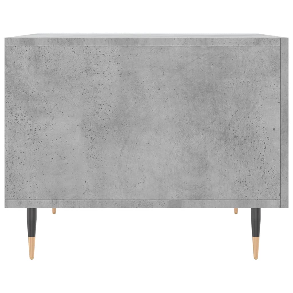 Coffee Tables 2 pcs Concrete Grey 50x50x40 cm Engineered Wood