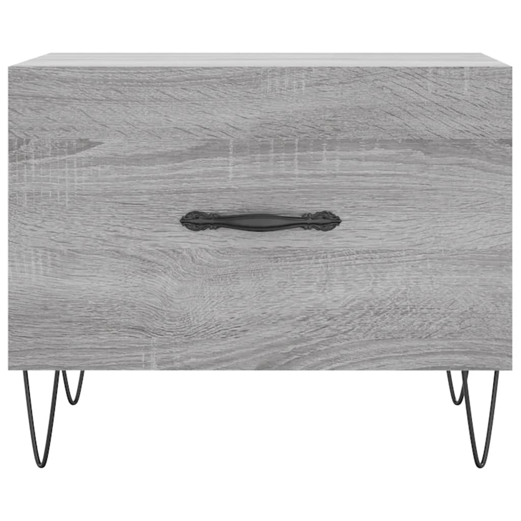Coffee Tables 2 pcs Grey Sonoma 50x50x40 cm Engineered Wood
