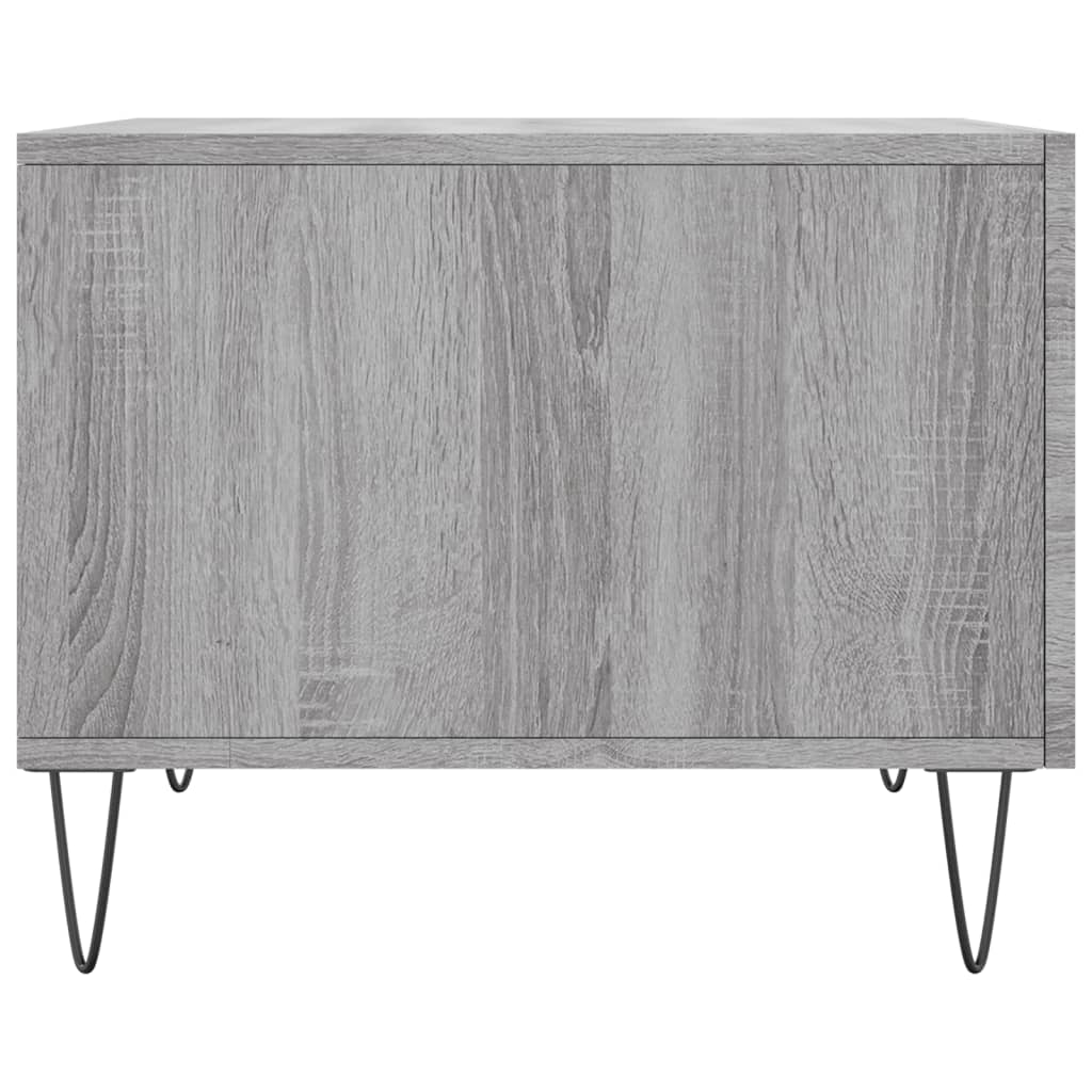 Coffee Tables 2 pcs Grey Sonoma 50x50x40 cm Engineered Wood