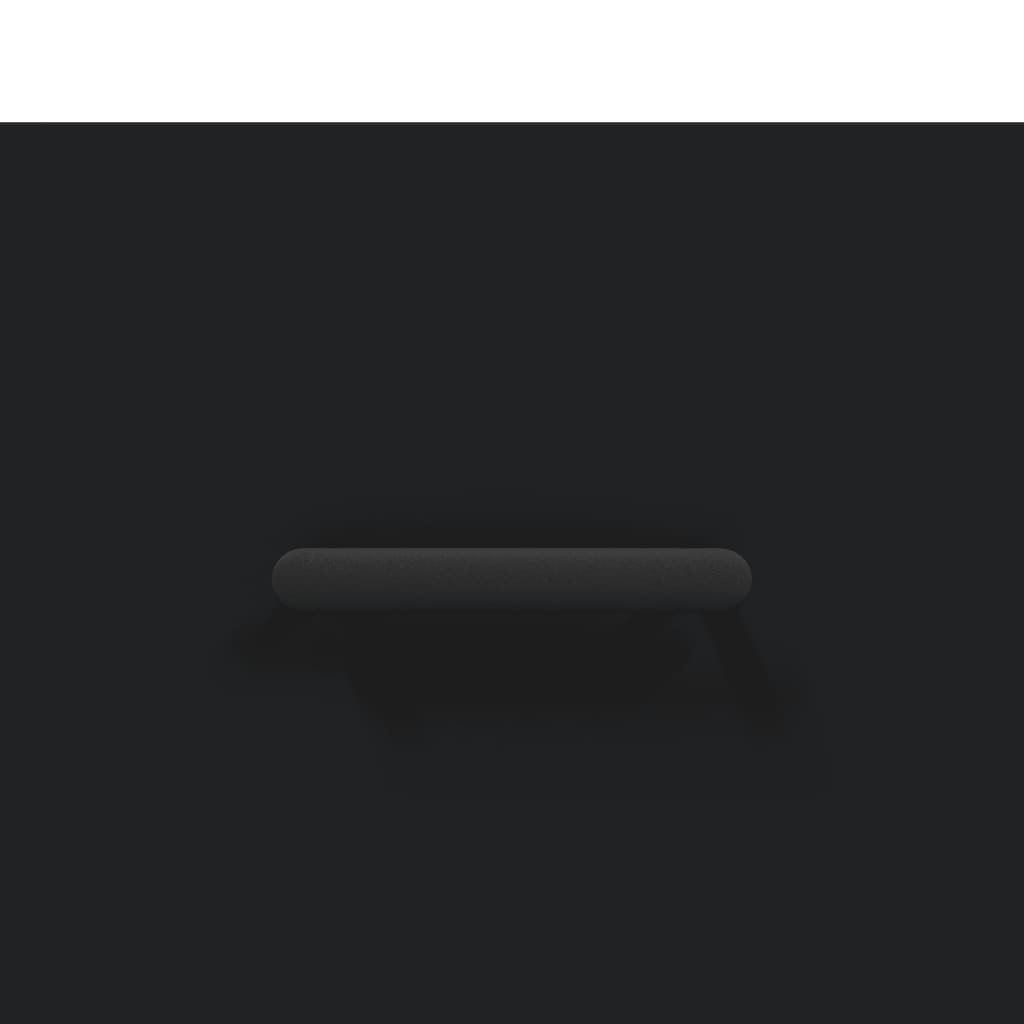 Coffee Tables 2 pcs Black 50x50x40 cm Engineered Wood