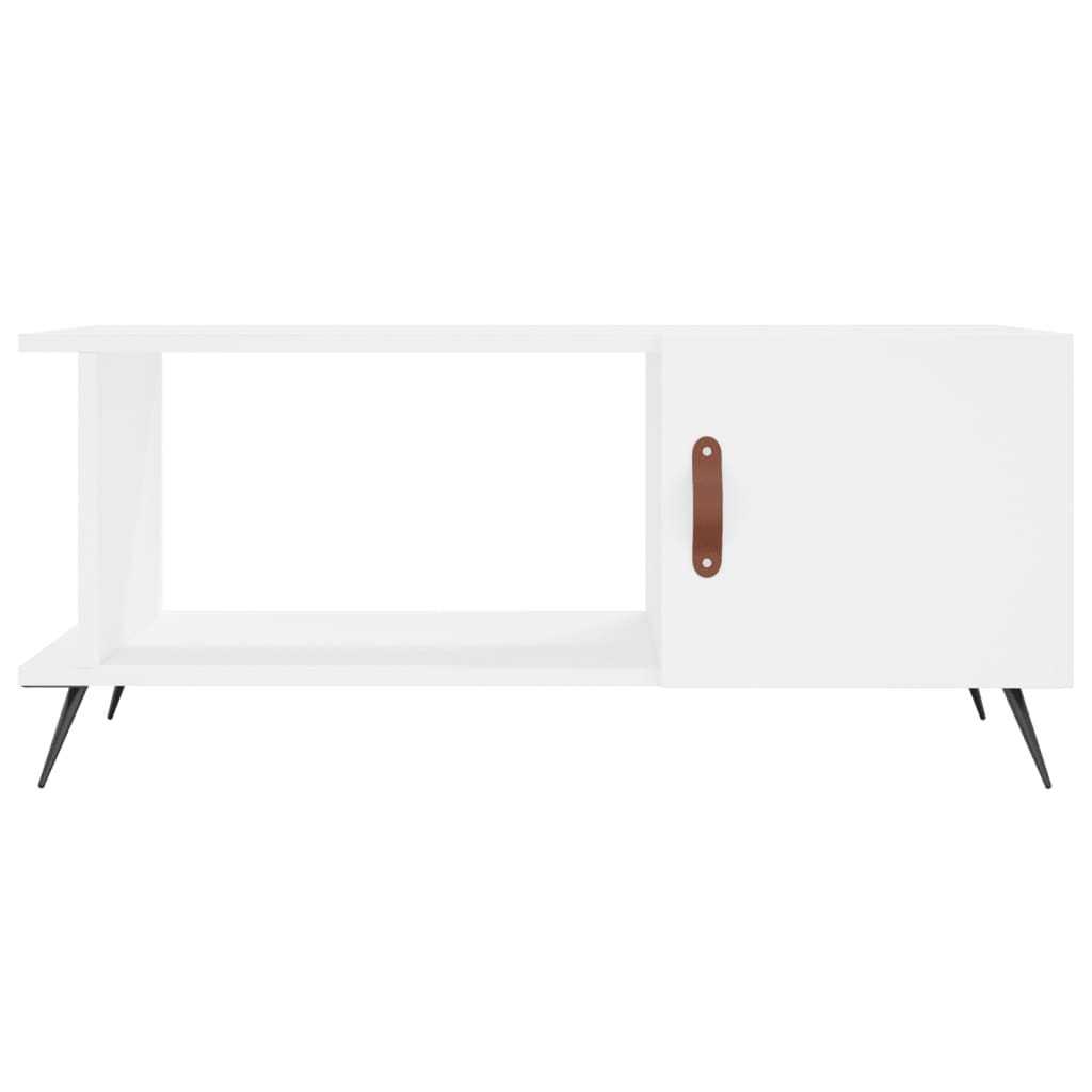 Coffee Table White 90x50x40 cm Engineered Wood