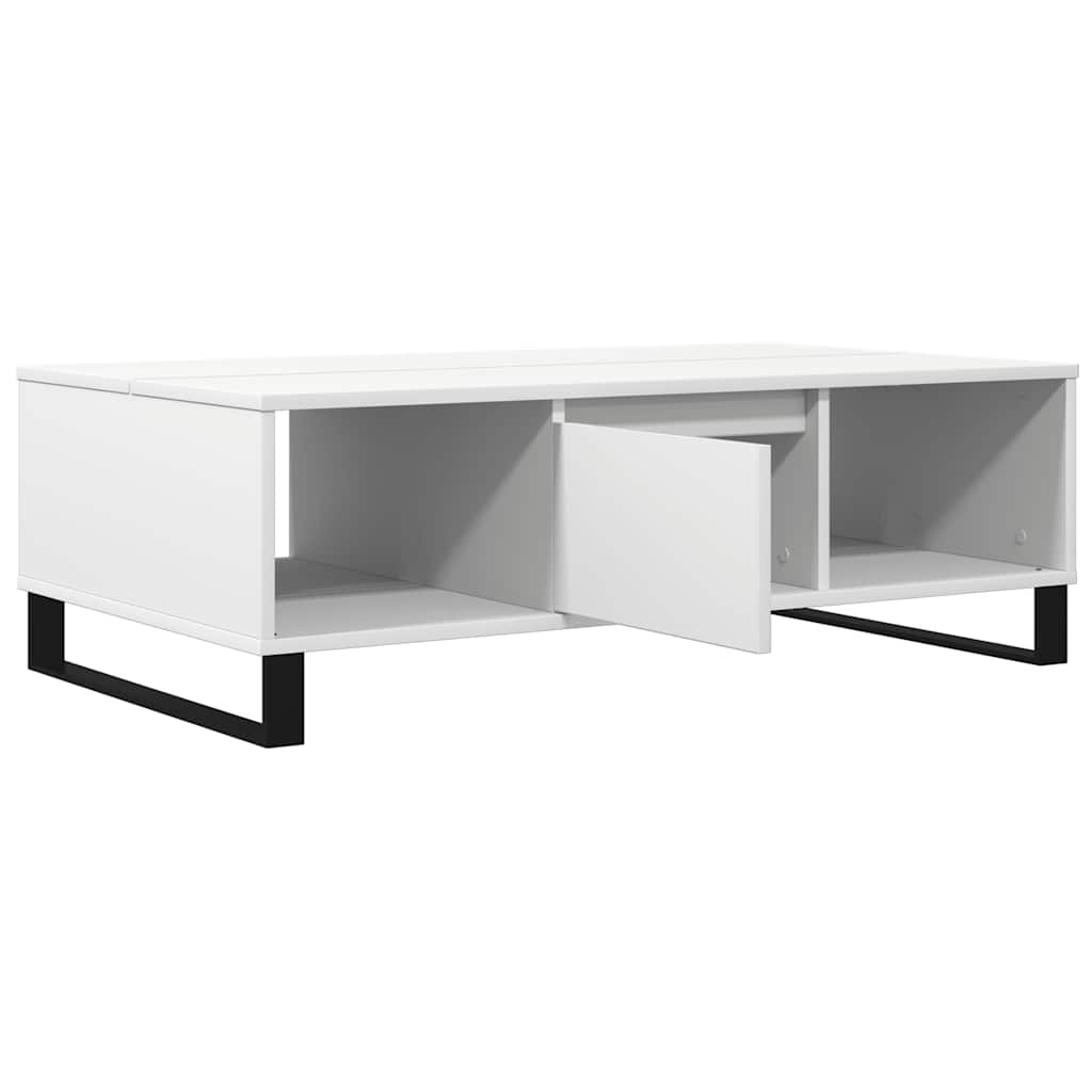 Coffee Table White 104x60x35 cm Engineered Wood
