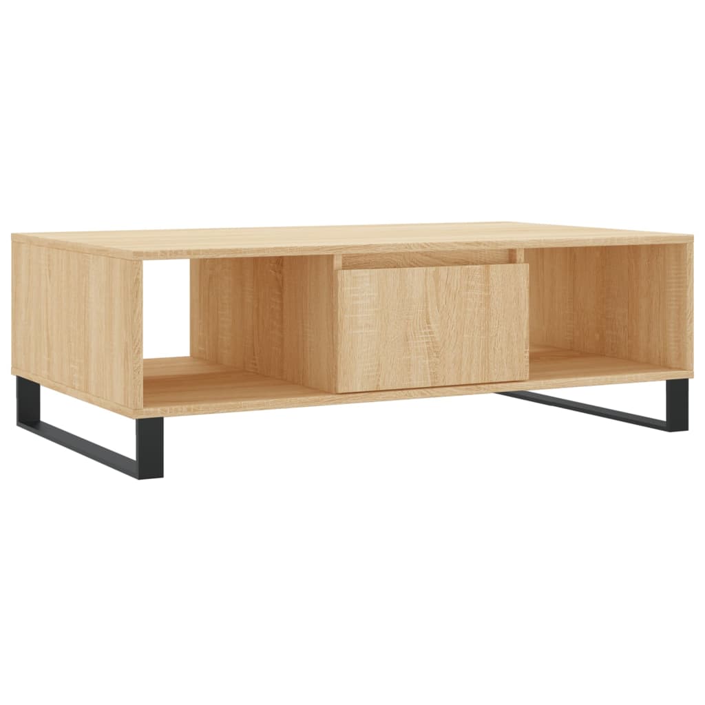 Coffee Table Sonoma Oak 104x60x35 cm Engineered Wood