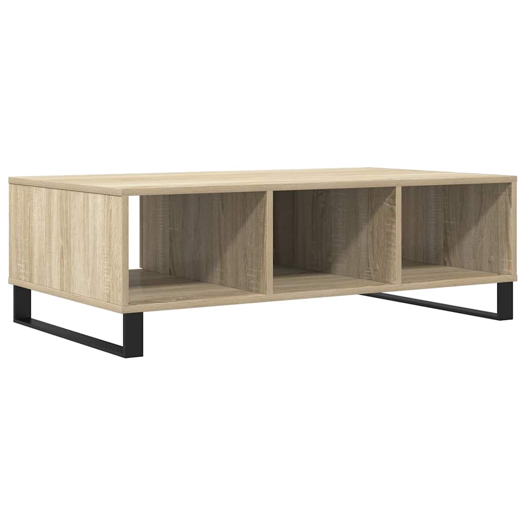 Coffee Table Sonoma Oak 104x60x35 cm Engineered Wood