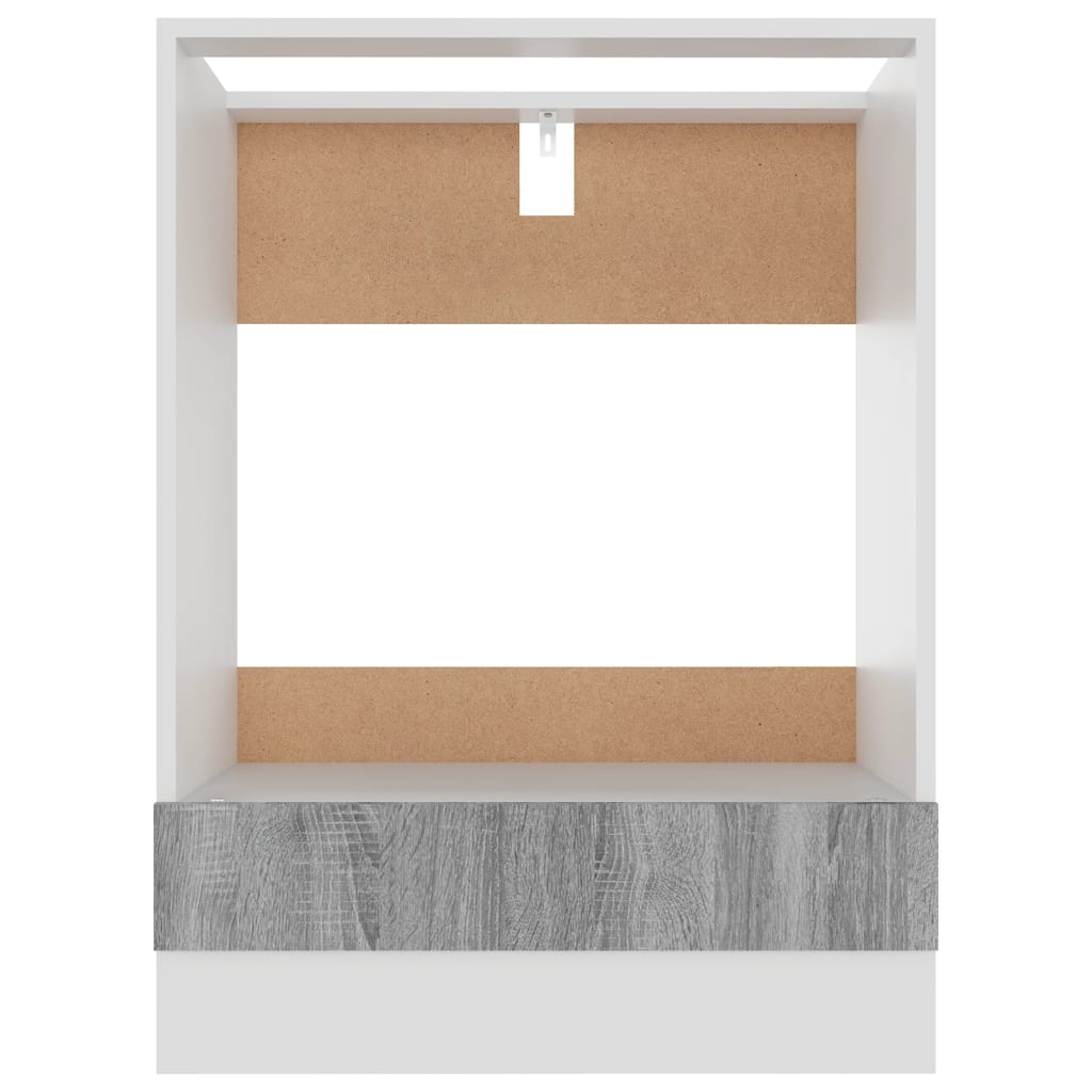 Oven Cabinet Lyon Grey Sonoma 60x46x81.5 cm Engineered Wood