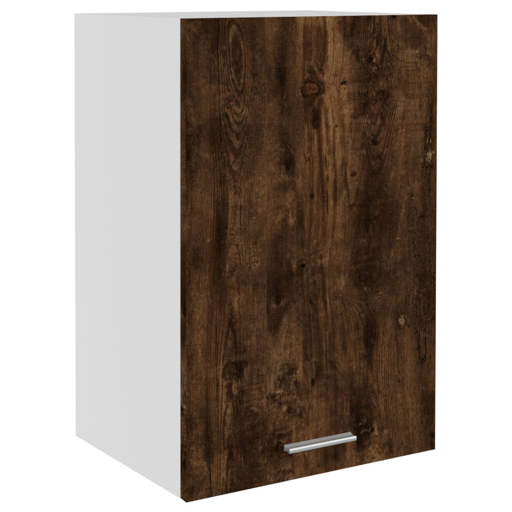 Hanging Cabinet Lyon Smoked Oak 39.5x31x60 cm Engineered Wood