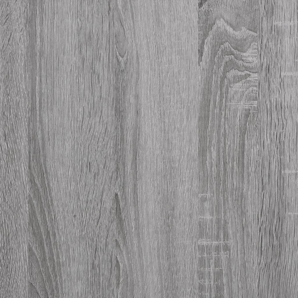 Book Cabinet/Room Divider Grey Sonoma 80x24x63 cm