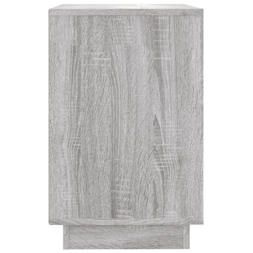 Sideboard Grey Sonoma 102x35x55 cm Engineered Wood