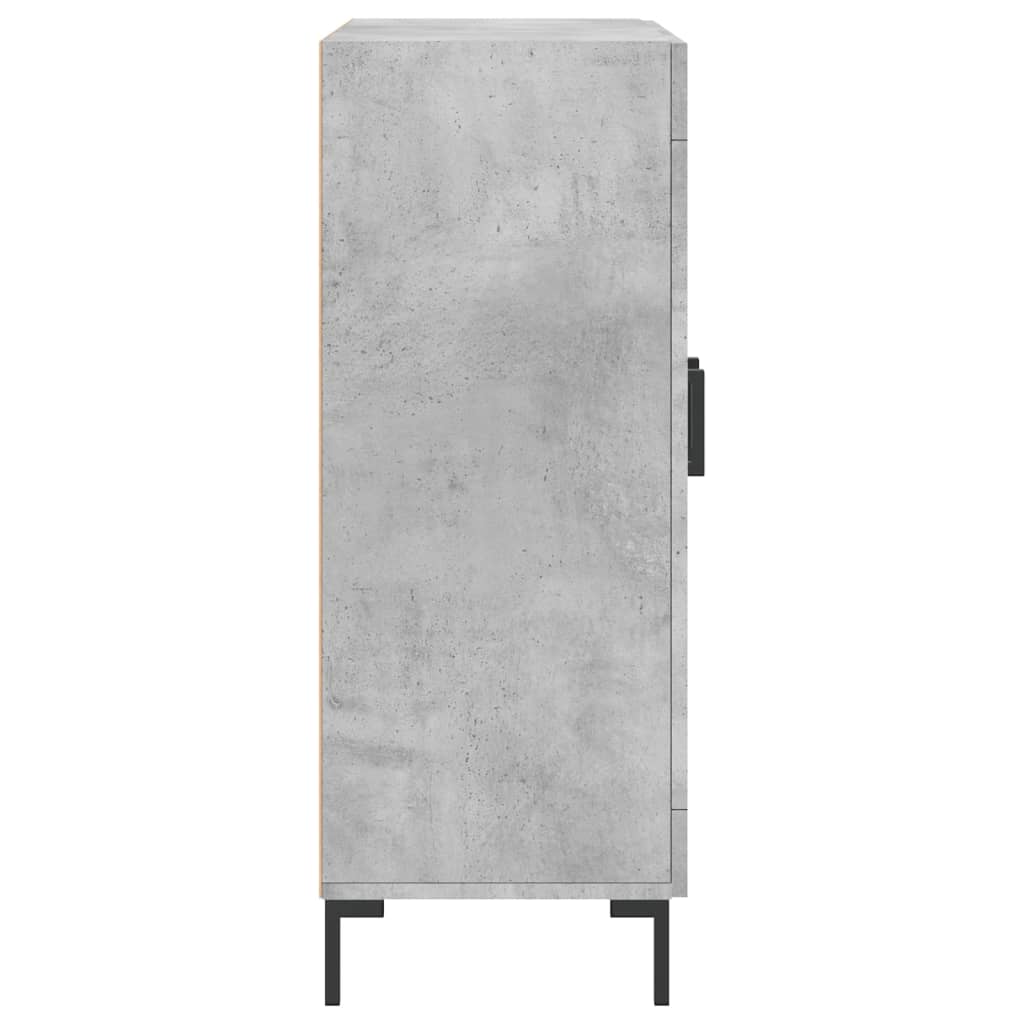 Sideboard Concrete Grey 69.5x34x90 cm Engineered Wood