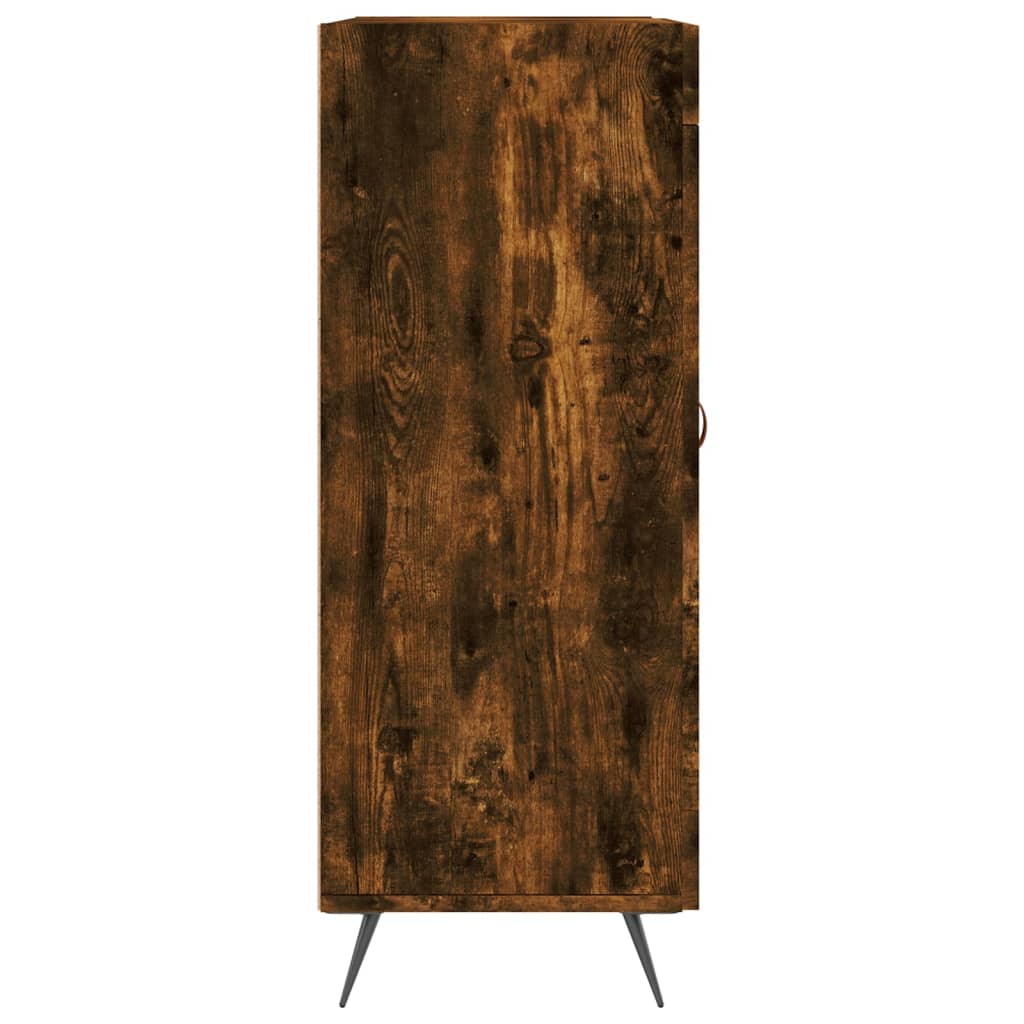 Sideboard Smoked Oak 69.5x34x90 cm Engineered Wood