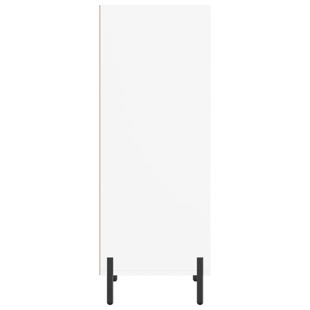 Sideboard White 34.5x32.5x90 cm Engineered Wood