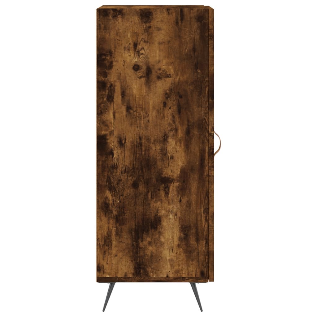 Sideboard Smoked Oak 34.5x34x90 cm Engineered Wood