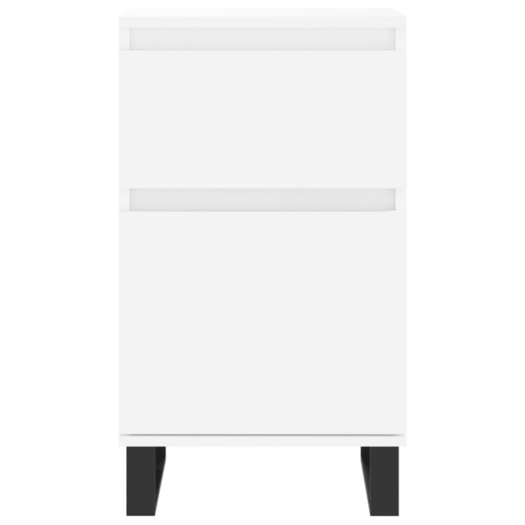 Sideboards 2 pcs White 40x35x70 cm Engineered Wood