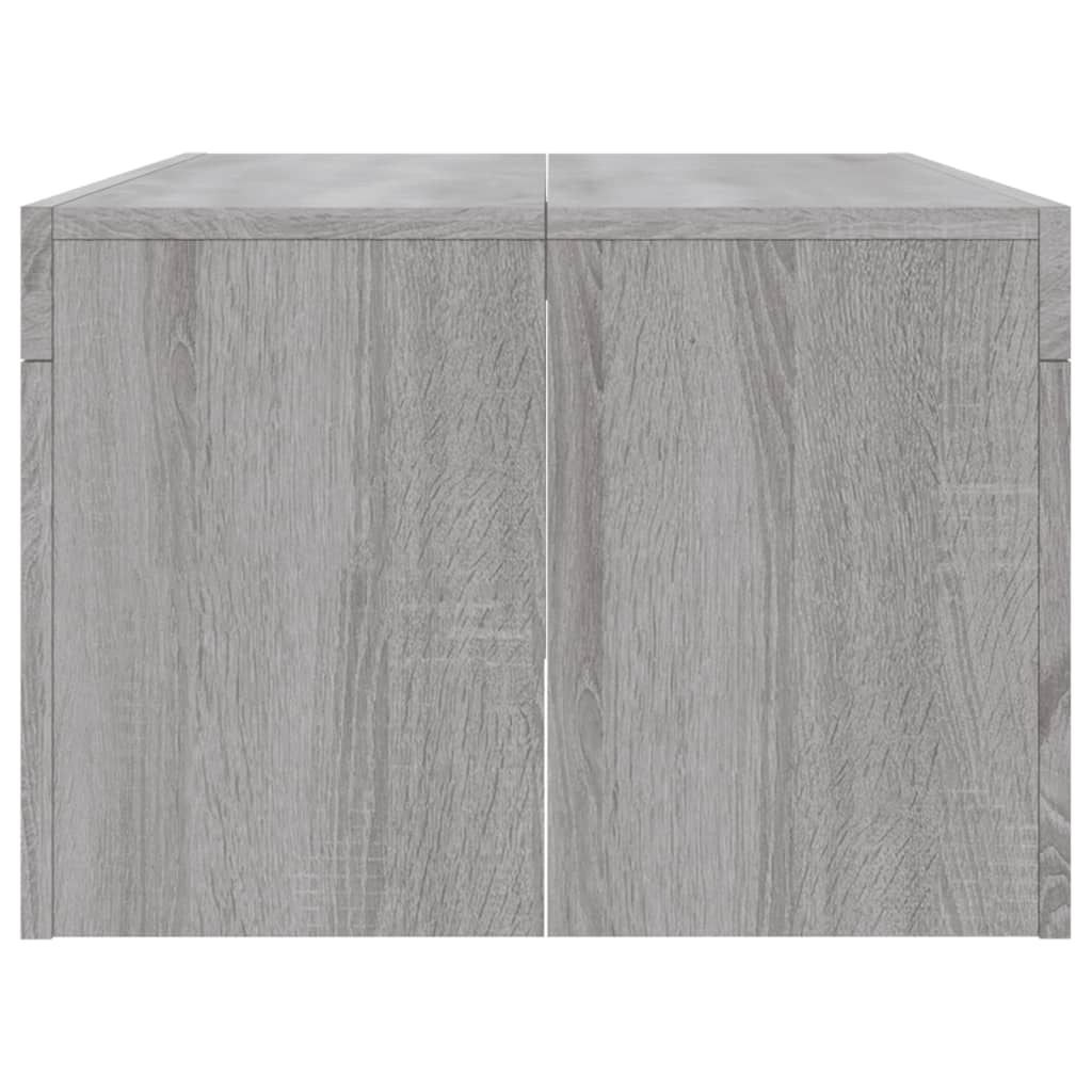 Coffee Table Grey Sonoma 102x50x36 cm Engineered Wood