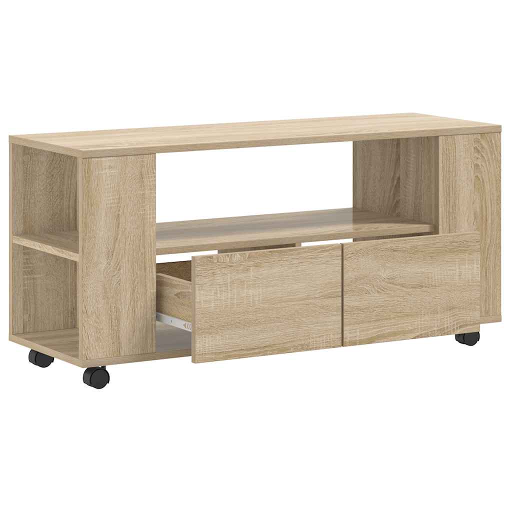TV Cabinet Sonoma Oak 102x34.5x43 cm Engineered Wood