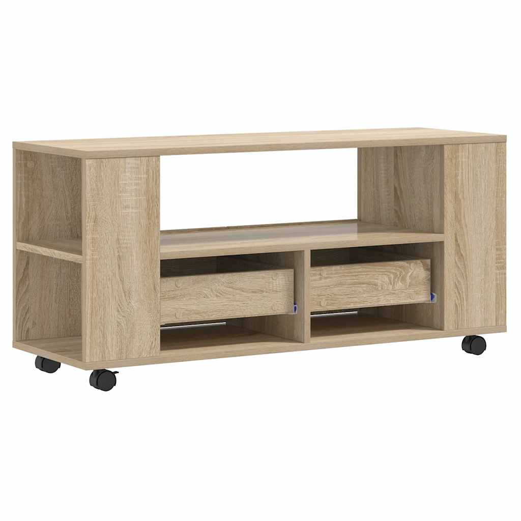 TV Cabinet Sonoma Oak 102x34.5x43 cm Engineered Wood