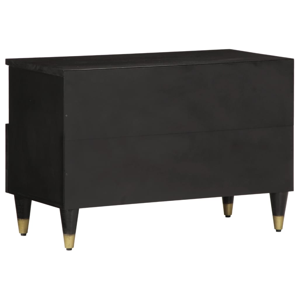 TV Cabinet 70x33x46 cm Solid Wood Mango