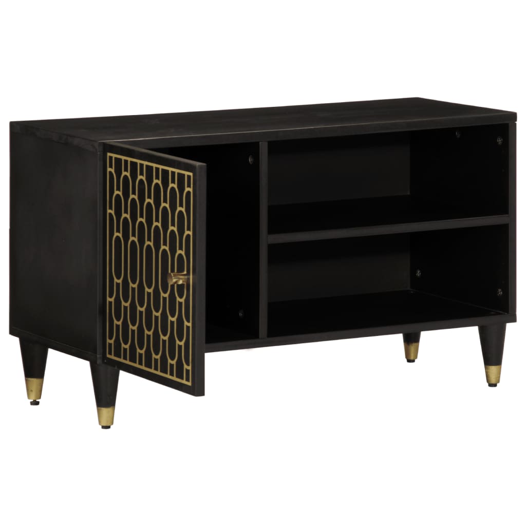 TV Cabinet 80x31x46 cm Solid Wood Mango