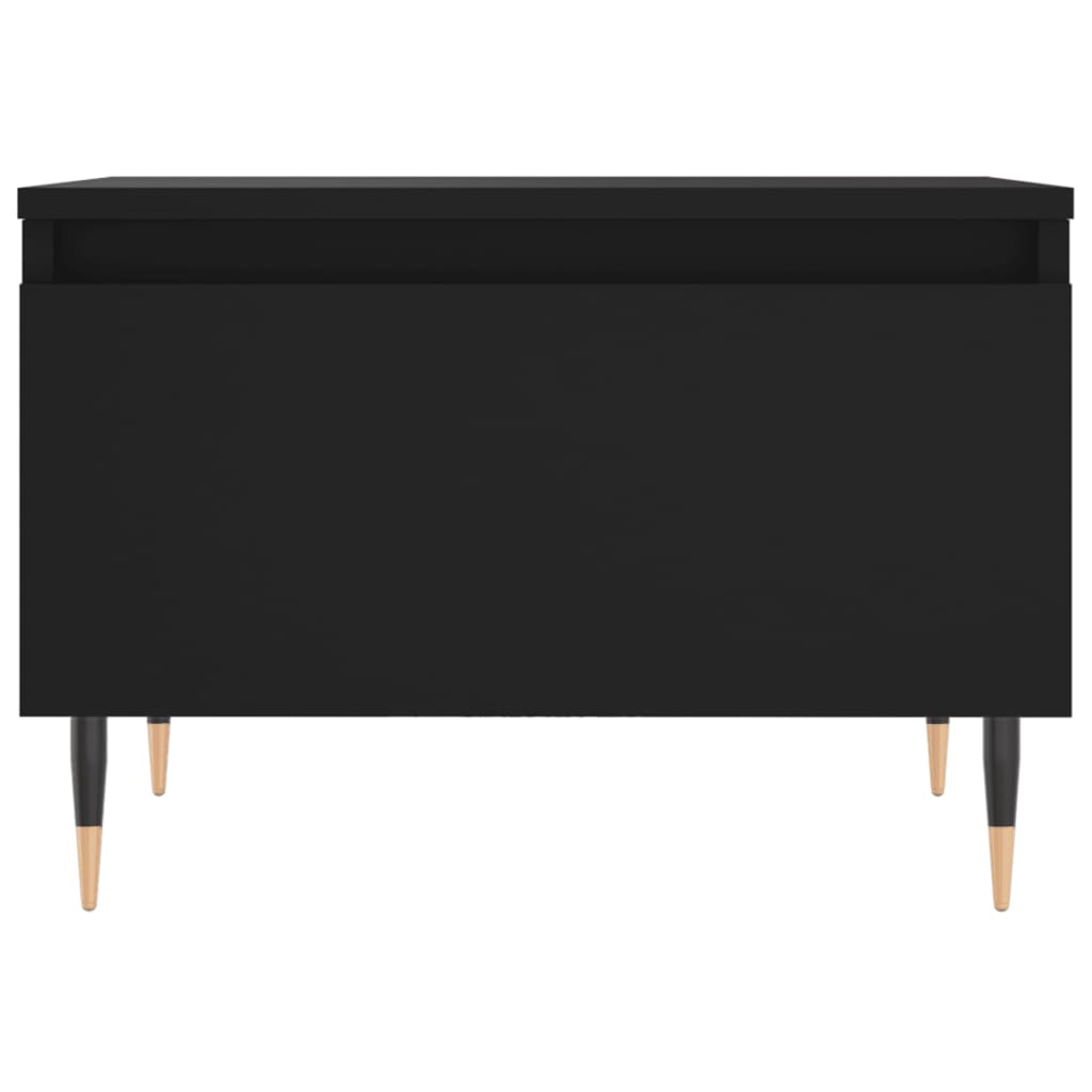 Coffee Tables 2 pcs Black 50x46x35 cm Engineered Wood