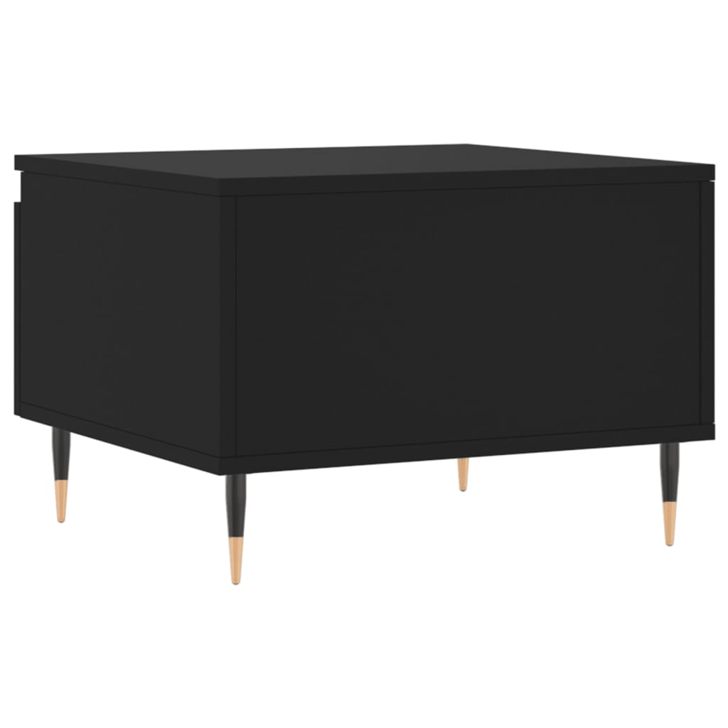Coffee Tables 2 pcs Black 50x46x35 cm Engineered Wood