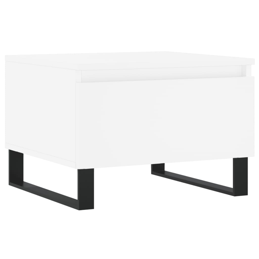 Coffee Tables 2 pcs White 50x46x35 cm Engineered Wood