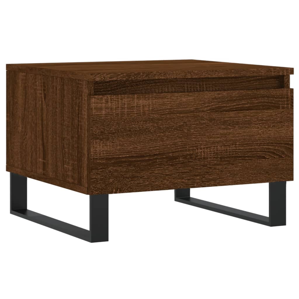Coffee Tables 2 pcs Brown Oak 50x46x35 cm Engineered Wood