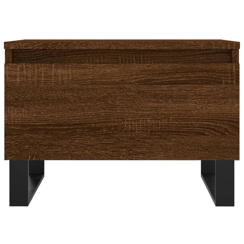 Coffee Tables 2 pcs Brown Oak 50x46x35 cm Engineered Wood