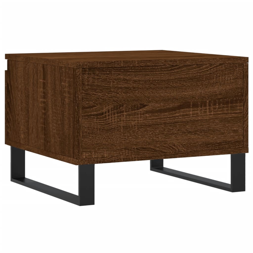 Coffee Tables 2 pcs Brown Oak 50x46x35 cm Engineered Wood