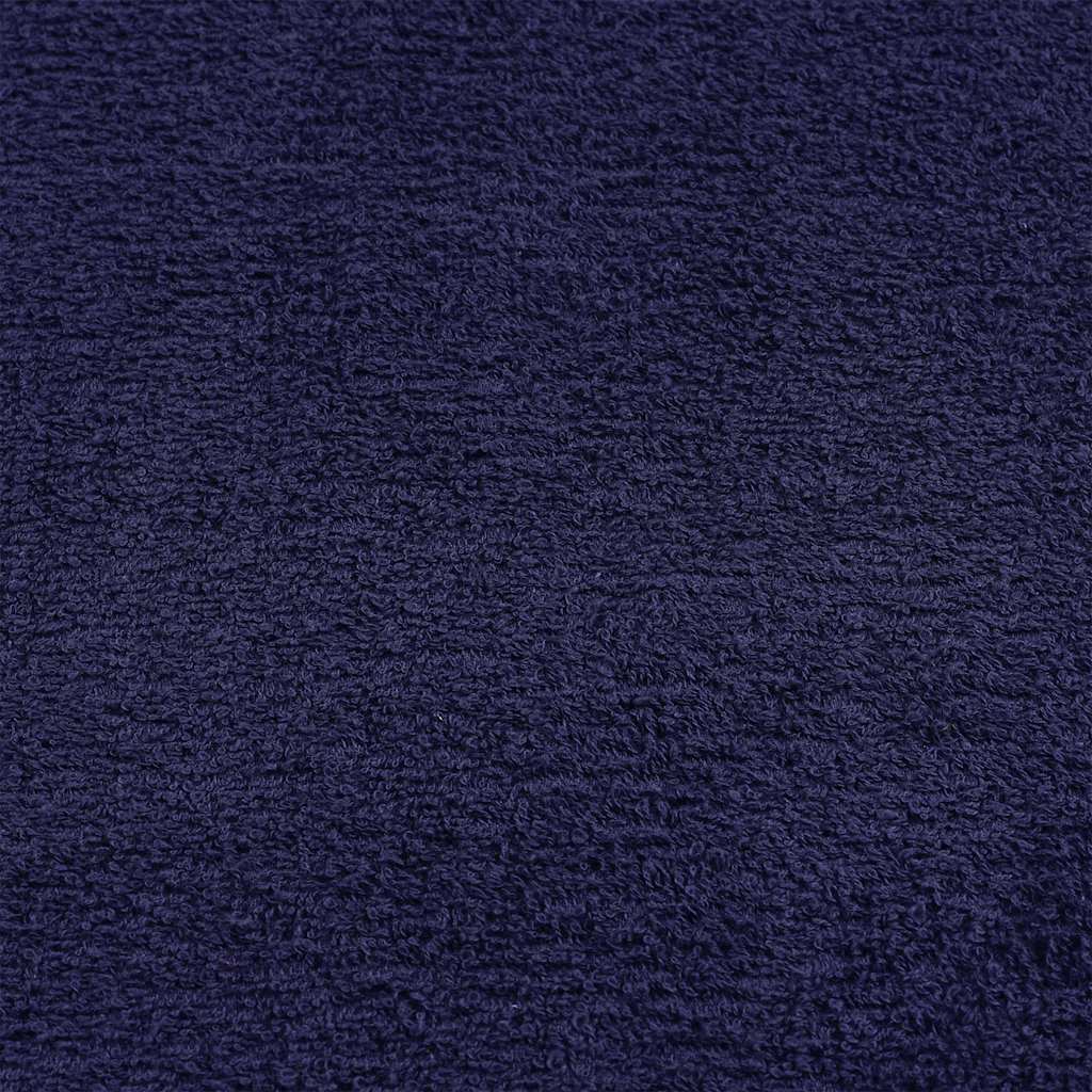 Wash Towels 10 pcs FROGN Navy Blue 30x30 cm 100% Cotton