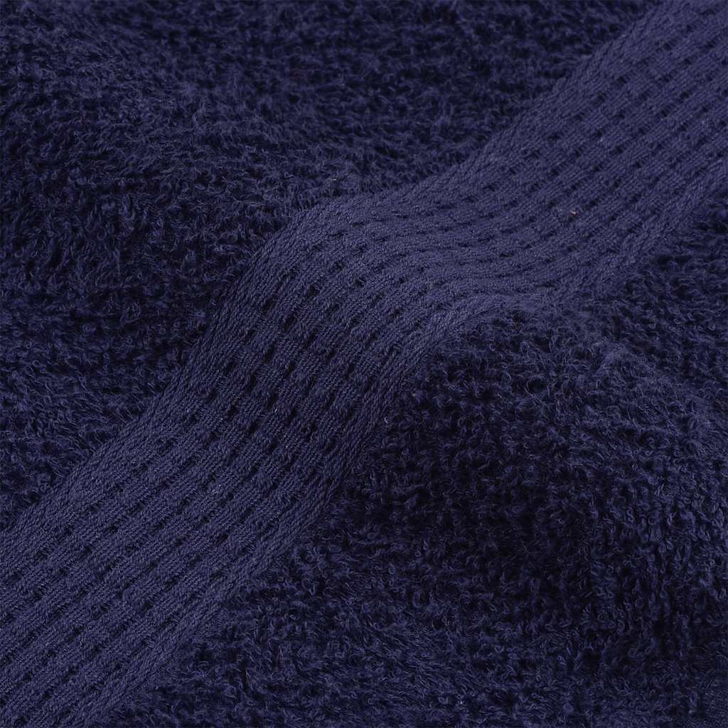 Wash Towels 10 pcs FROGN Navy Blue 30x30 cm 100% Cotton