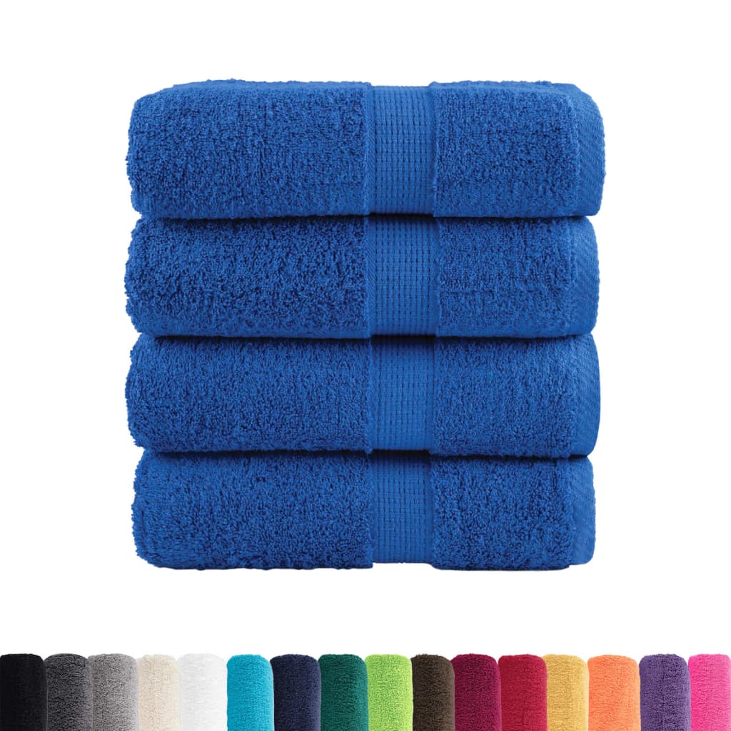 Premium Soap Towels SOLUND 4pcs Blue 30x30cm 600gsm