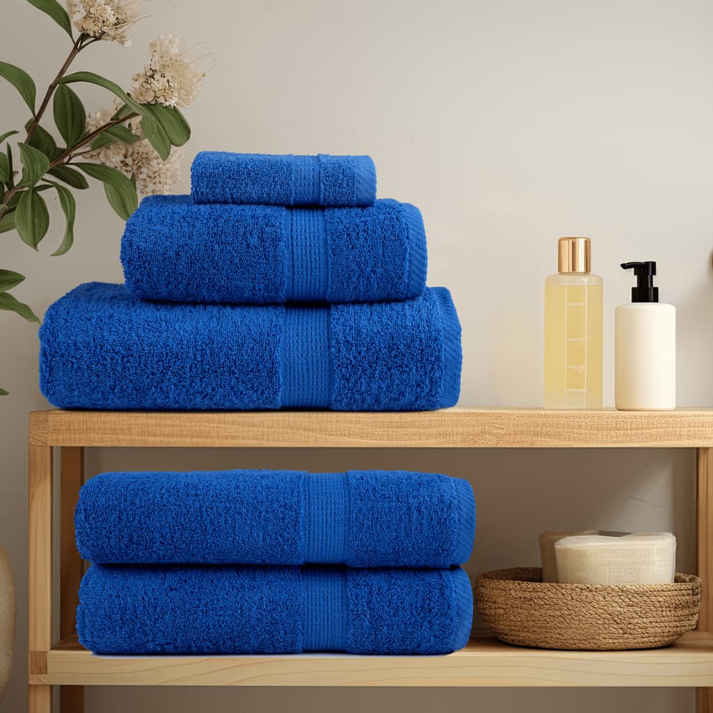 Premium Soap Towels SOLUND 4pcs Blue 30x30cm 600gsm