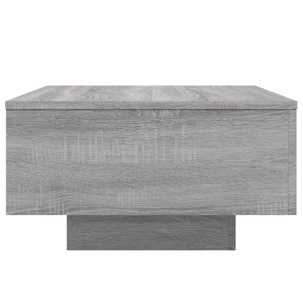 Coffee Table Grey Sonoma 55x55x31 cm Engineered Wood