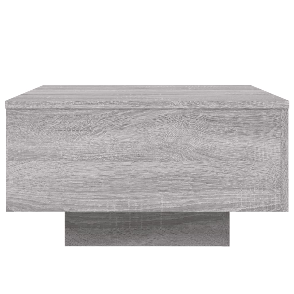 Coffee Table Grey Sonoma 55x55x31 cm Engineered Wood