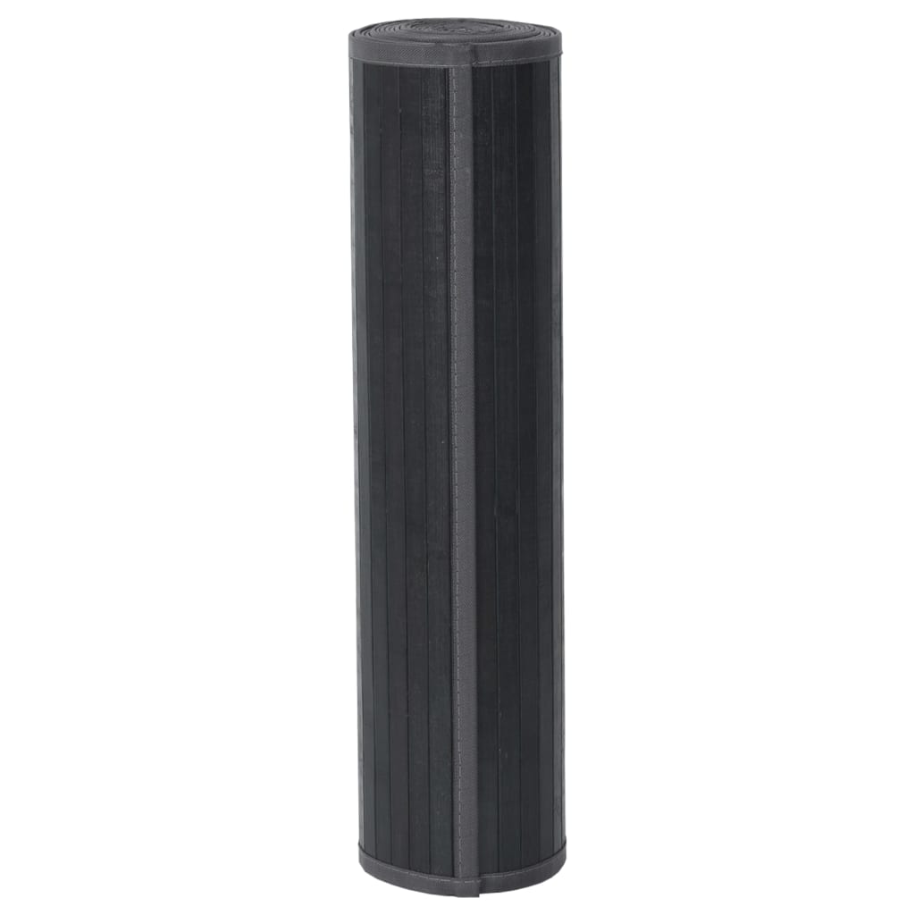 Rug Rectangular Grey70x400 cm Bamboo